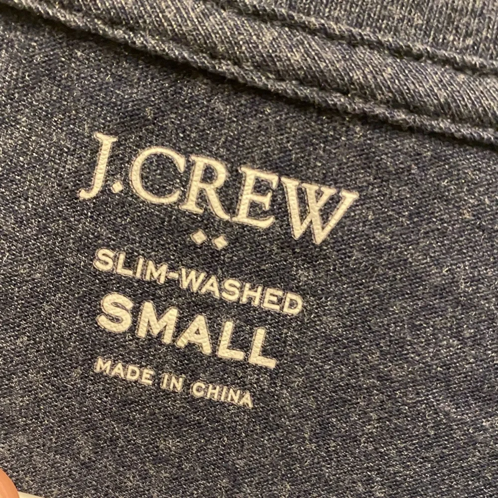 NWOT Men’s J Crew Slim Washed Jersey Pocket Tee